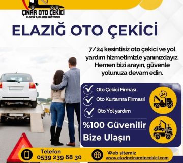 Elazığ oto çekici